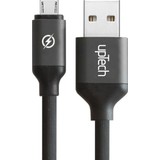 Uptech USB Micro Data ve Hızlı Şarj Kablosu 1,2 M Black