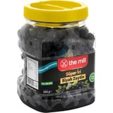 The Mill Doğal Fermente Siyah Zeytin 900 g Pet Kavanoz - XS (321-350 adet/kg) - Kuzey Ege Bölgesi Zeytinleri - Doğal Olarak İşlenmiş - GDO'suz - Tek Orijinli - Vegan - Katkı Maddesi İçermez