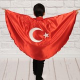 Özgüvenal Türk Bayraklı Pelerin