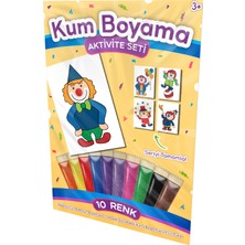 Kumbo Sevimli Palyaço Kum Boyama Aktivite Seti