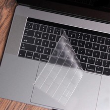 Microcase Macbook Air 13 2020 A2179 Silikon Klavye Koruması Eu Türkçe Şeffaf