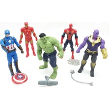 Can Ali Toys Avengers Süper Kahramanlar - End Game 5'li Figür Set - 2165