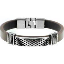 DAVİD BLACK 104000472 Deri Bileklik