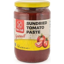 The Mill Gurme Güneşte Kurutulmuş Domates Salçası 750 gr Cam Kavanoz - Pişirmeye Uygun - Doğal Olarak İşlenmiş - Lezzet Arttırıcı - Pastörize
