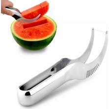 Evvehediyelikeşya Paslanmaz Çelik Pratik Kavun & Karpuz Dilimleyici - Melon Slicer