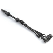 Gül Endam Eskitme Renk 3lü 1000 Ayar Gümüş Top Kazaz Püskül