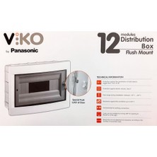 Viko 12LI Sıva Altı Sigorta Kutusu Halogen Free 90912412
