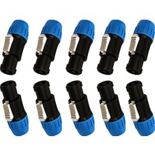 Seetronic ML4FC x - 4 Pin Erkek Spekon Konnektör (10 Lu Paket)