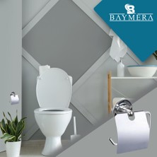 Baymera Yapışkanlı Kapaklı Wc Kağıtlık