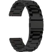 Microsonic Realme Watch S Pro Metal Stainless Steel Kordon Siyah