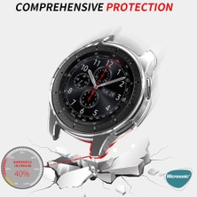 Microsonic Samsung Galaxy Watch 46MM Kılıf 360 Full Round Soft Silicone Şeffaf