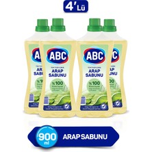 Abc Arap Sabunu 900 ml 4'lü