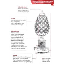 Hd Marketim Esmaül Hüsna Çam Kozalak Kristal Taşlı Biblo Gümüş Orta Boy Ayet Obje