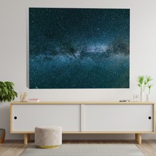 Deko Gonya Samanyolu Yıldızlar Galaxy Dekoratif Kanvas Tablo 40X60