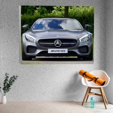 Deko Gonya Mercedes Araba Amg Serisi Temalı Dekoratif Kanvas Tablo