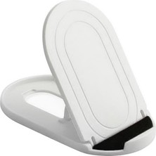 Kingma Masaüstü Ayarlanabilir Telefon Tutucu Stand Beyaz