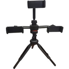 Juo 3 Pozisyonlu Yükseklik Ayarlı Telefon Tutucu Tripod