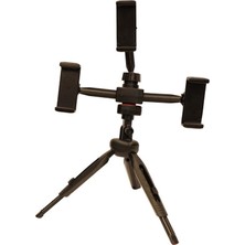 Juo 3 Pozisyonlu Yükseklik Ayarlı Telefon Tutucu Tripod