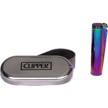 Clipper Clipper Benzinli Çakmak + Renkli + Özel Kutu