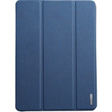 Dux Ducis Huawei Matepad 10.8 Kılıf Kalem Yerli Soft Tpu Mıknatıslı Domo Kılıf  Mediapad M6 AL-33915 Mavi