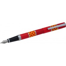 Steelpen Force Dolma & Tükenmez Kalem Seti Sarı Kırmızı 8602