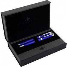 Steelpen Carens Dolma & Tükenmez Kalem Seti Mavi 262DT