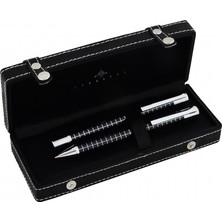 Steelpen Active Dolma & Tükenmez Kalem Seti Siyah 1008DT