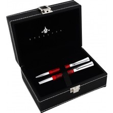 Steelpen Elite Dolma & Tükenmez Kalem Seti Bordo 5062