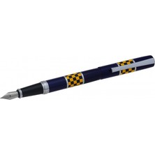 Steelpen Force Dolma & Tükenmez Kalem Seti Sarı Lacivert 8603