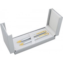 Steelpen Vision  Tükenmez & Versatil Kalem Krom Altın P815-1TV