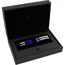 Steelpen 2716 World Dolma Tükenmez Kalem Seti Mavi