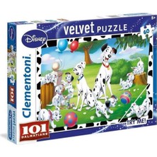 Clementoni 101 Dalmaçyalı Puzzle (Kadife Yüzey) - 60 Parça