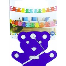 Happy Forever Uzar Kağıt Süs Ayıcık Model 3 Metre