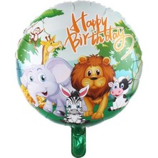 İKM Safari Yuvarlak Folyo Balon