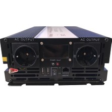 Alpex 3000 W 12 Volt Tam Sinüs Digital Ekranlı Inverter