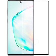 Microcase Samsung Galaxy Note 20 Ultra Tam Kaplayan Çerçeveli Tempered Ekran Koruyucu - Siyah