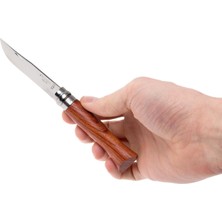 Opinel Inox No 6 Padouk Saplı Paslanmaz Çelik Çakı Bıçak Kutulu