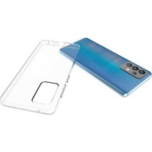 Moraksesuar Samsung Galaxy A52 Kılıf Şeffaf Hibrit Silikon Esnek Kapak