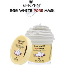 Venzen Egg White Pore Gözenek Maskesi 125 gr Gözenek Temizleyici Sıkılaştırıcı Maske