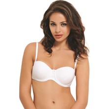 Nbb 3520 Mikro Kaplı Dolgulu Straplez Sütyen