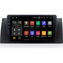 Navimex Bmw E39 5.20 Carplay Android 10 Multimedya Teyp - 4gb + 64GB