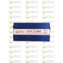 Alpex 1000 W 12 Volt Tam Sinüs Inverter