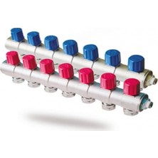 Şenpres 7’li Kollektör Vana  1” Iç Dişli