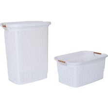 Woow Kirli Sepeti ve Çamaşır Sepeti - Plastik Sepet