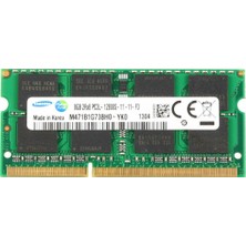 Samsung M471B1G73BH0-YK0 8gb 2rx8 PC3L-12800S-11-11-F3 1600MHZ DDR3L Notebook Ram