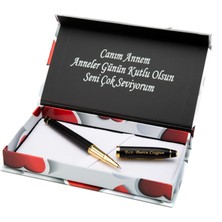 Kalemhane Kişiye Özel İsimli Anneler Gününe Özel Roller Kalem