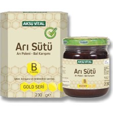 Aksu Vital Arı Sütü Polen & Ham Bal Karışımı 3 x 220 gr