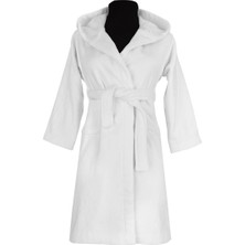 Miespiga Pamuklu Kapşonlu Çocuk Bornoz