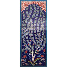 Can Seramik - 40*100 Cm. El Dekoru Kütahya Çinisi