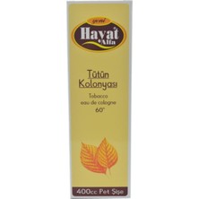 Yeni Hayat Hayat Tütün Kolonyası 60 Derece 400 cc Pet Şişe